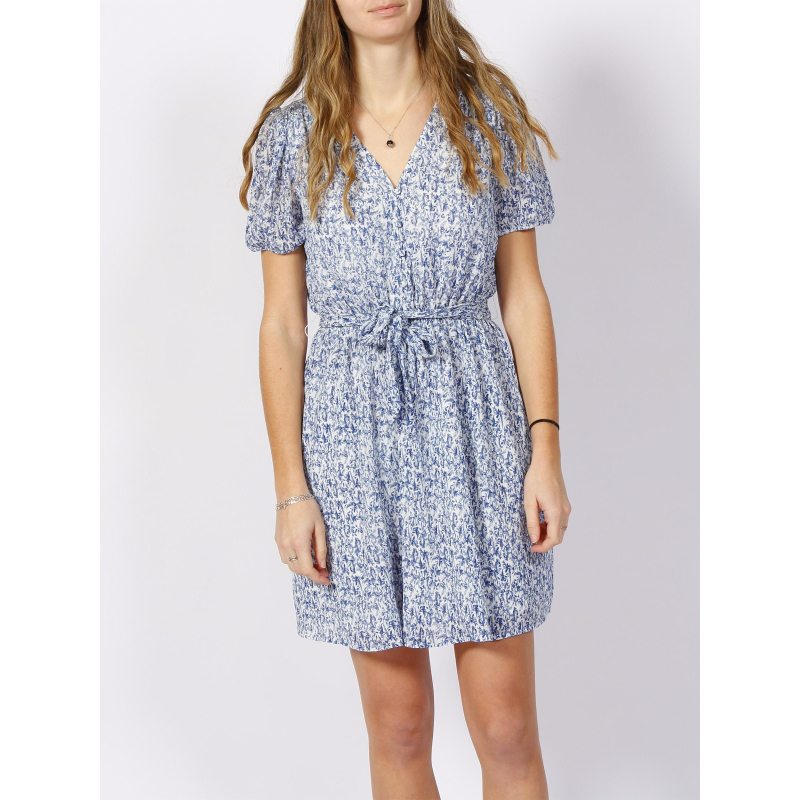 Robe fleurie alba bleu femme - Teddy Smith