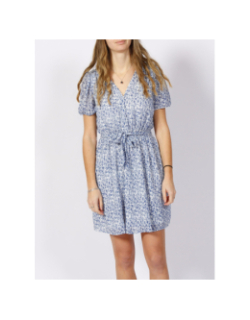 Robe fleurie alba bleu femme - Teddy Smith