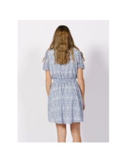 Robe fleurie alba bleu femme - Teddy Smith