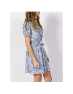 Robe fleurie alba bleu femme - Teddy Smith