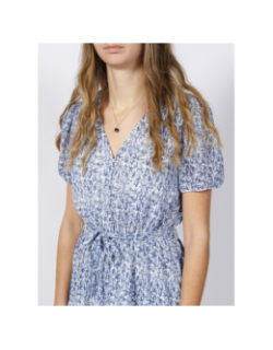 Robe fleurie alba bleu femme - Teddy Smith