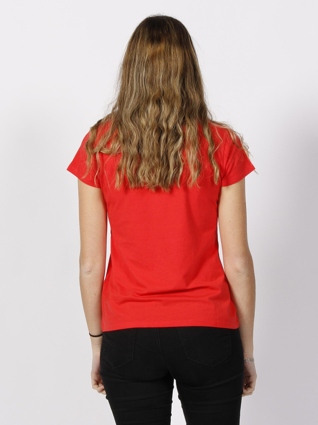 T-shirt mia rouge femme - Teddy Smith