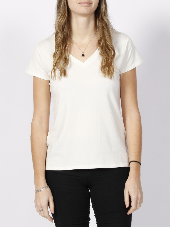 T-shirt mia blanc femme - Teddy Smith