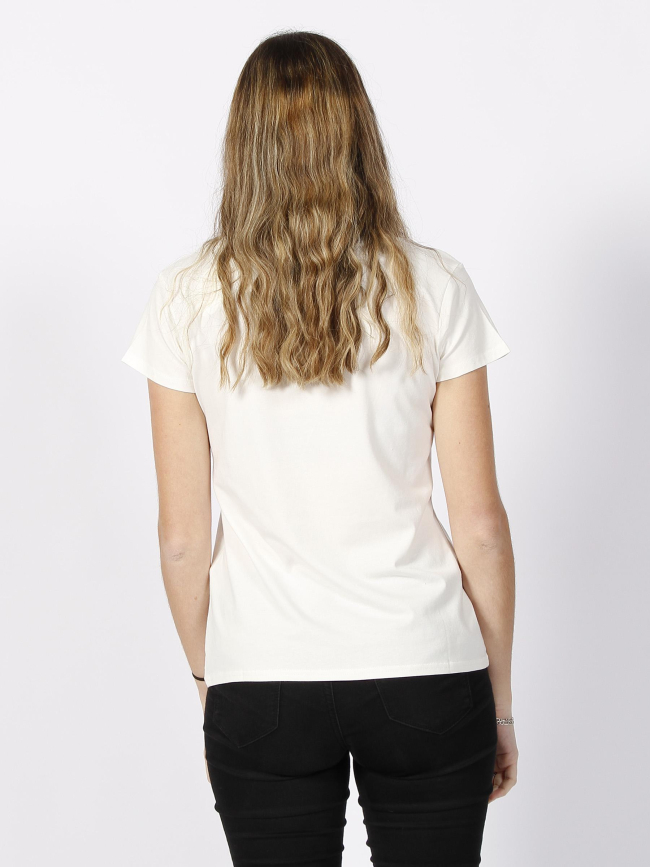 T-shirt mia blanc femme - Teddy Smith