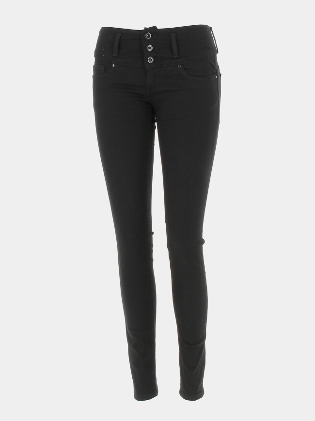 Jean skinny mystery 30 noir femme - Salsa
