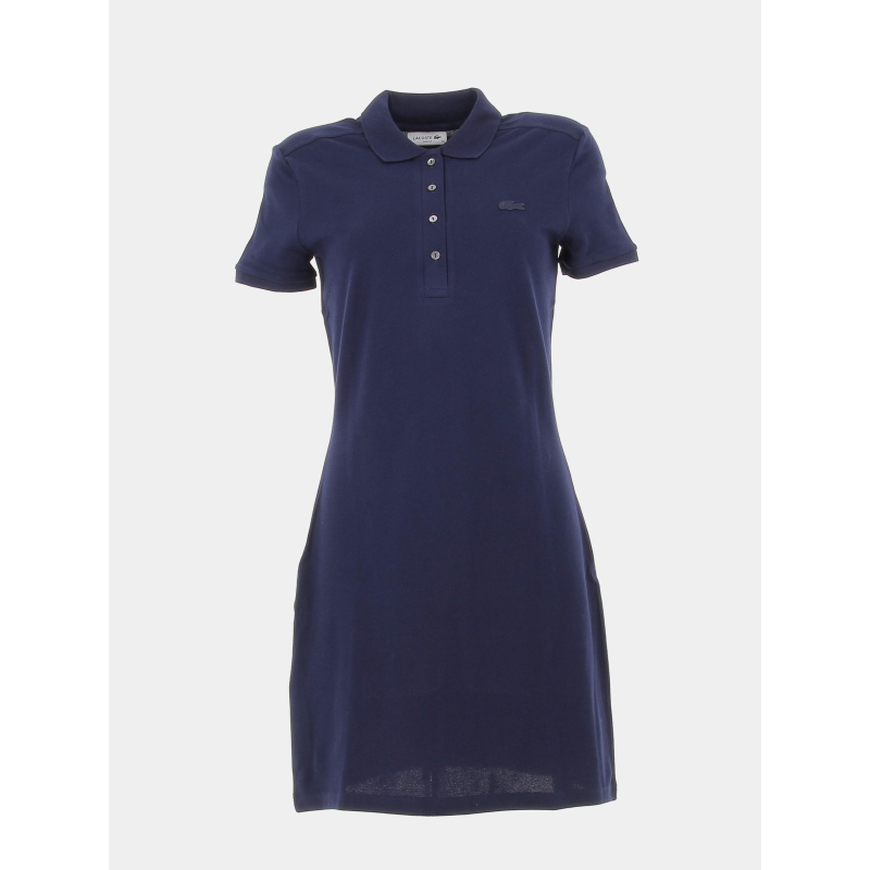 Robes core essentials bleu marine femme - Lacoste