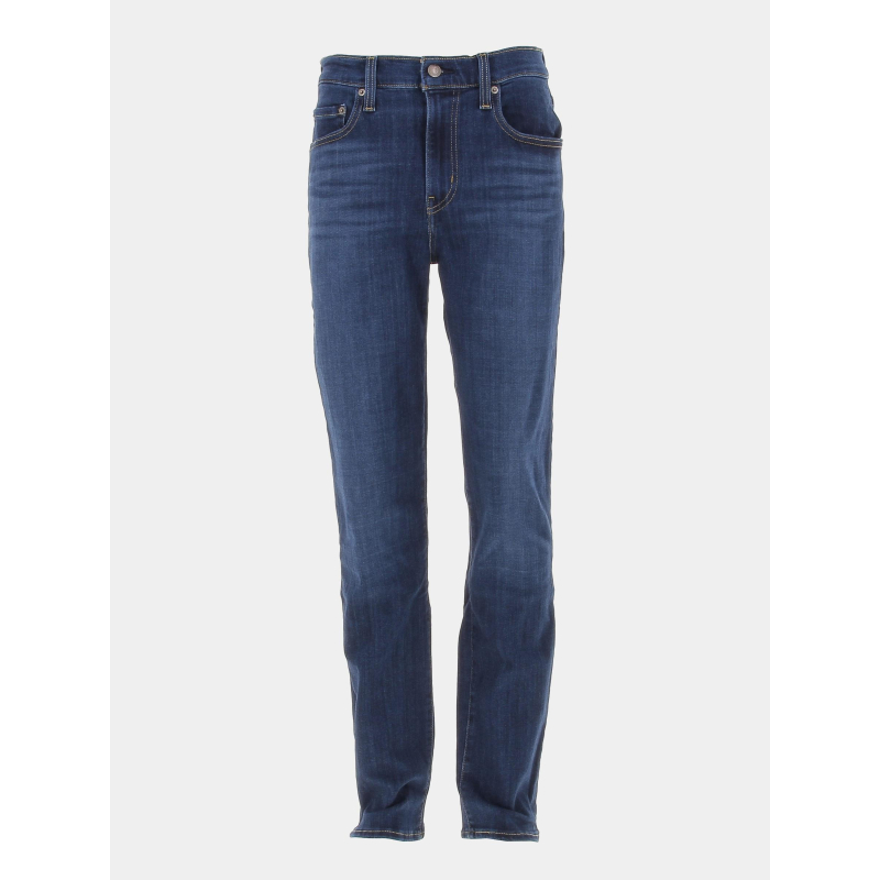 Jean droit 724 indigo worn in bleu marine femme - Levi's