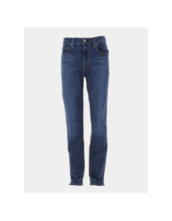 Jean droit 724 indigo worn in bleu marine femme - Levi's