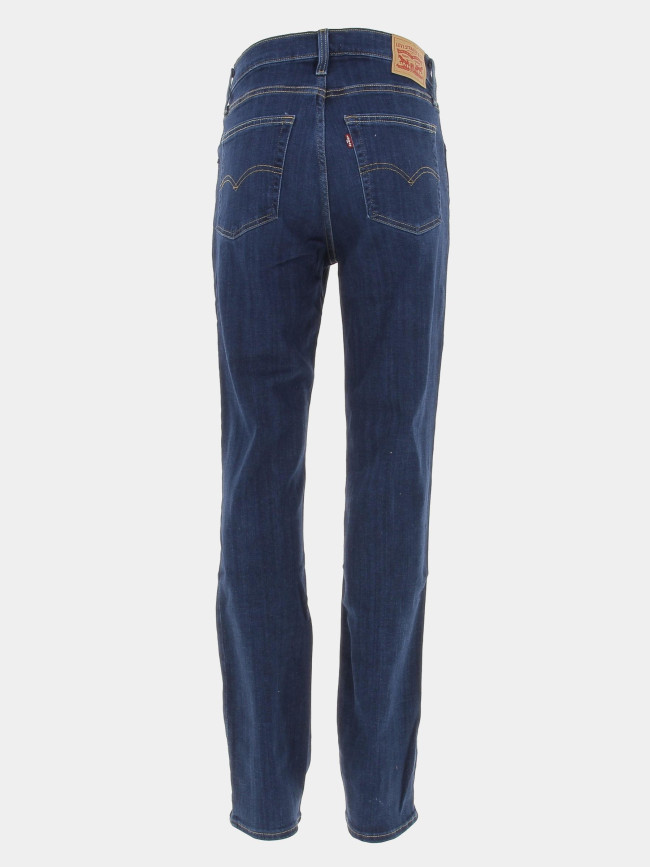 Jean droit 724 indigo worn in bleu marine femme - Levi's