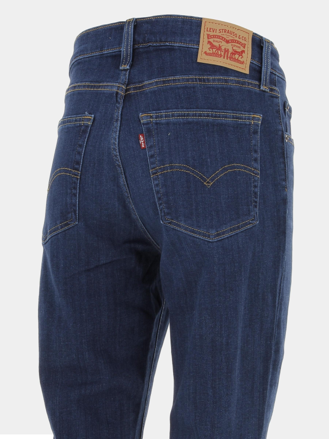 Jean droit 724 indigo worn in bleu marine femme - Levi's