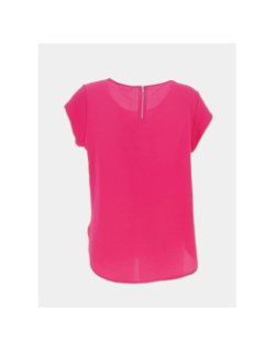 T-shirt vic rose fuchsia femme - Only