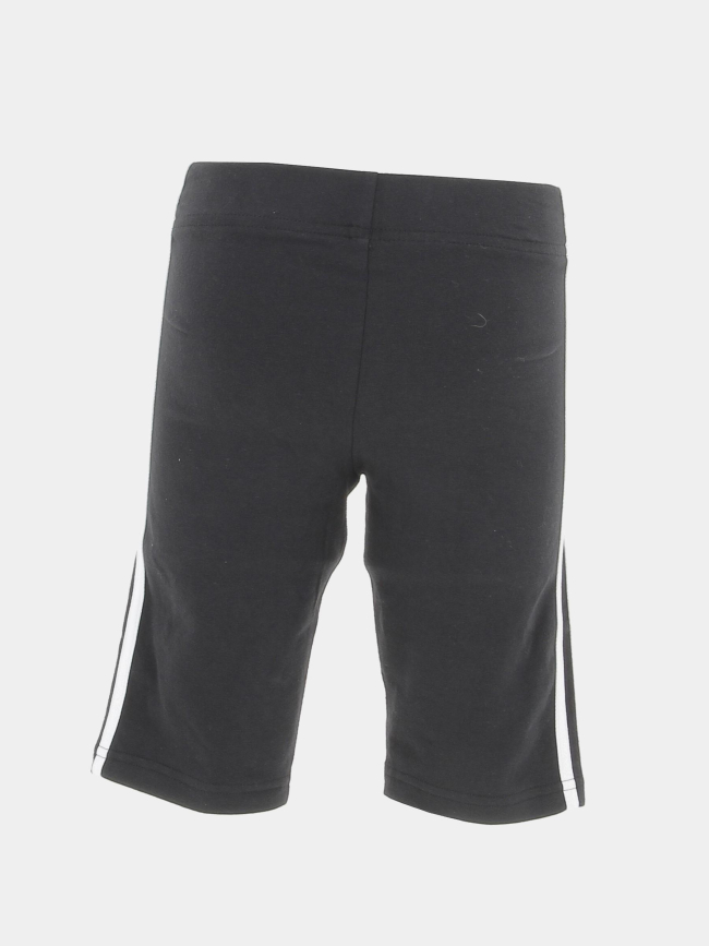 Short legging 3 bandes noir fille - Adidas