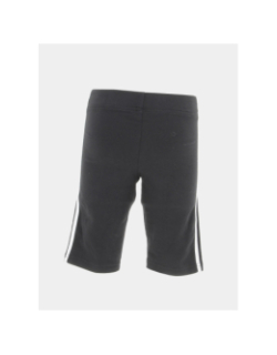 Short legging 3 bandes noir fille - Adidas