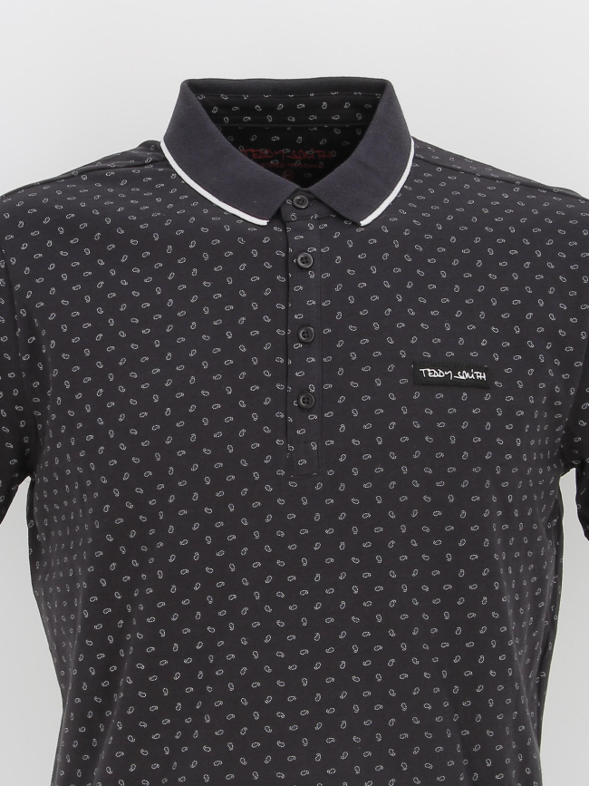 Polo pasy bleu marine homme - Teddy Smith