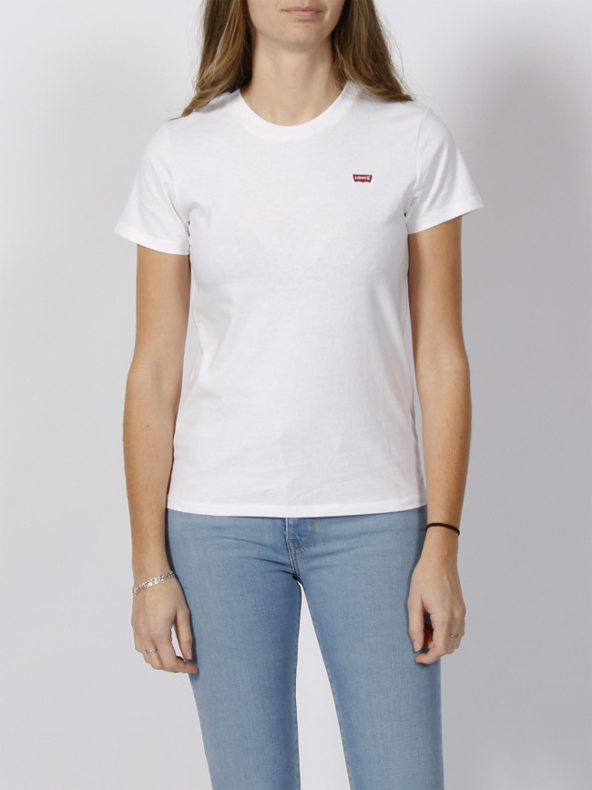 T-shirt perfect tee blanc femme - Levi's