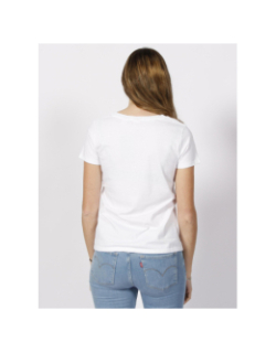 T-shirt perfect col v blanc femme - Levi's