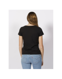 T-shirt perfect col v noir femme - Levi's