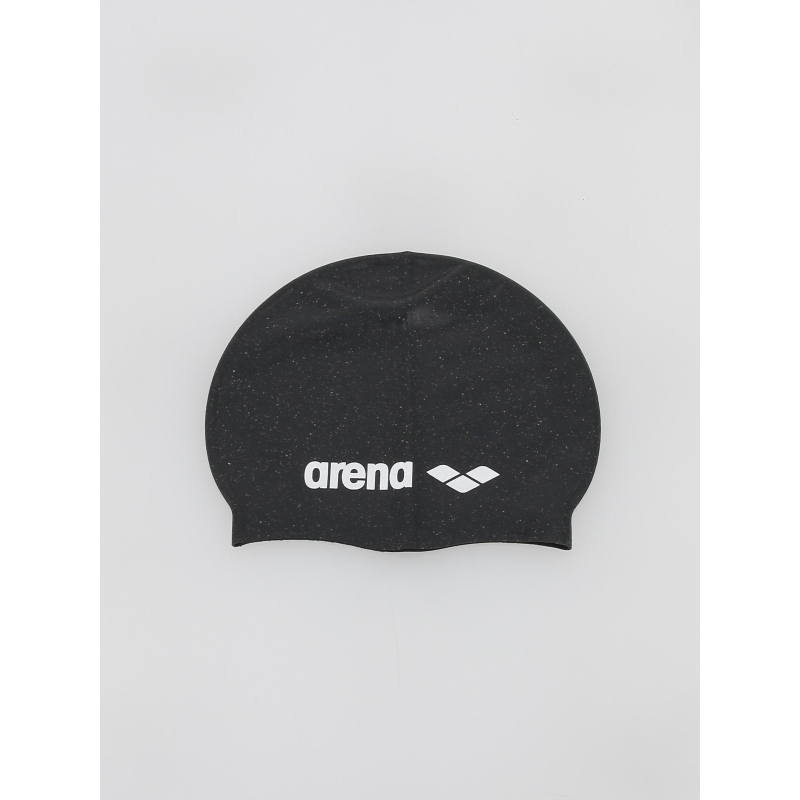 Bonnet de bain natation silicone recyclé noir - Arena