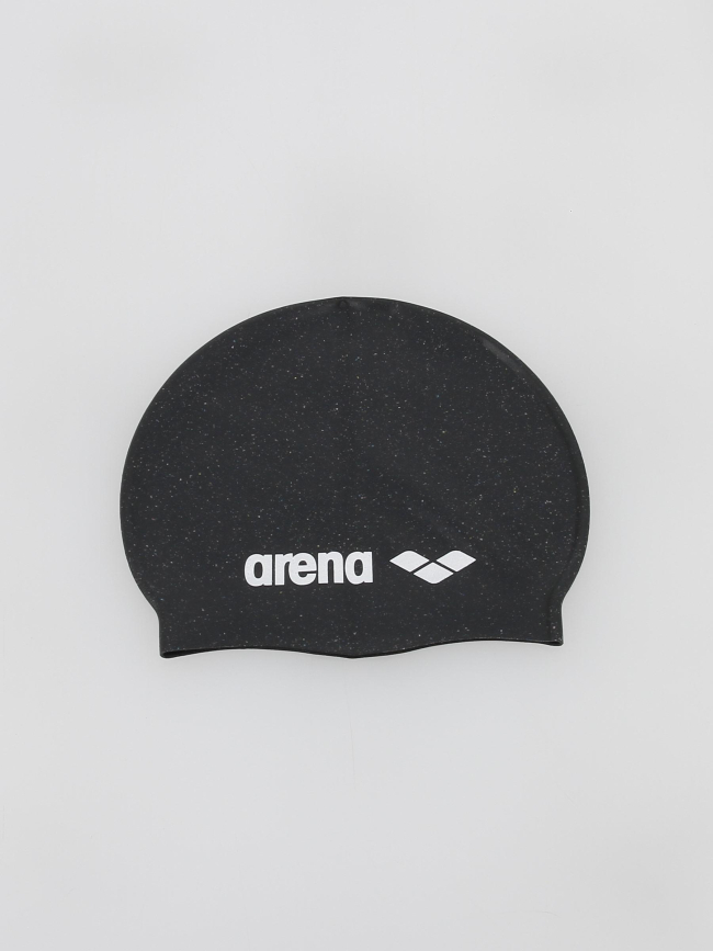 Bonnet de bain natation silicone recyclé noir - Arena