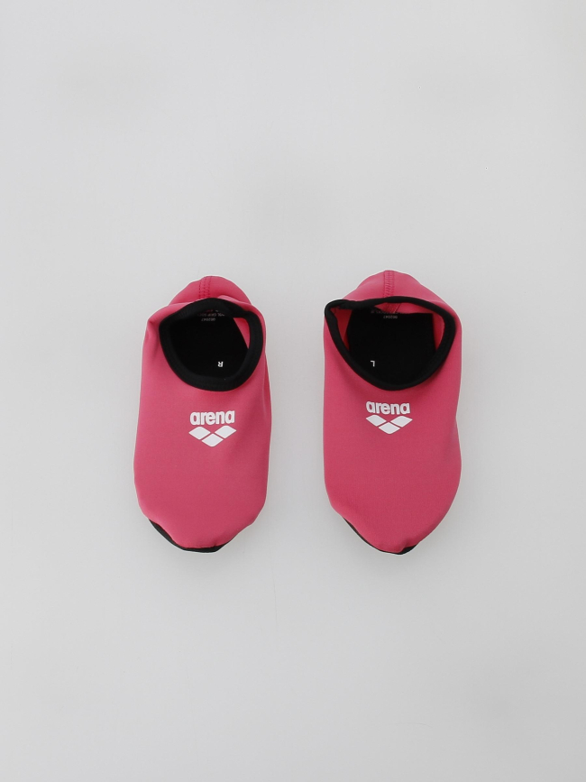 Chaussettes de natation pool grip rose enfant - Arena