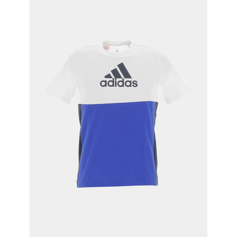 T-shirt u cb blanc/bleu marine garçon - Adidas