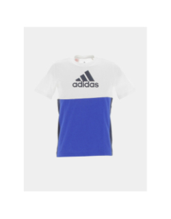 T-shirt u cb blanc/bleu marine garçon - Adidas