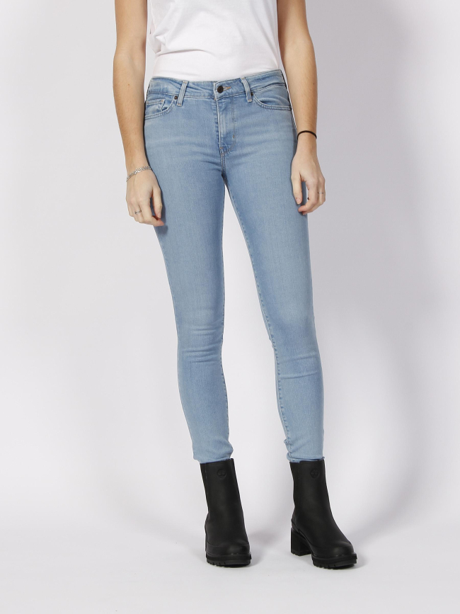 Jean skinny 711 rio tape bleu claire femme - Levi's