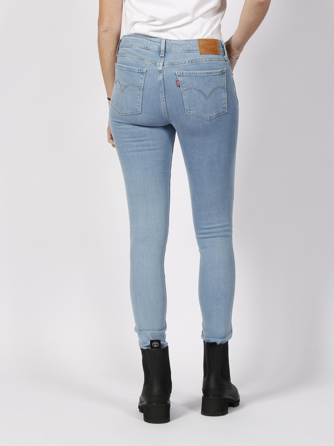 Jean skinny 711 rio tape bleu claire femme - Levi's