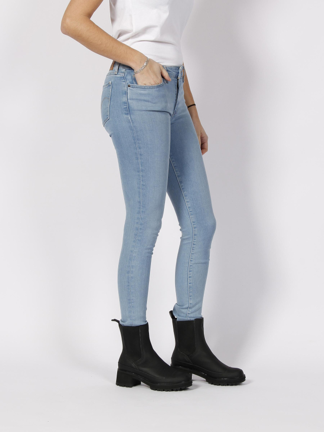 Jean skinny 711 rio tape bleu claire femme - Levi's