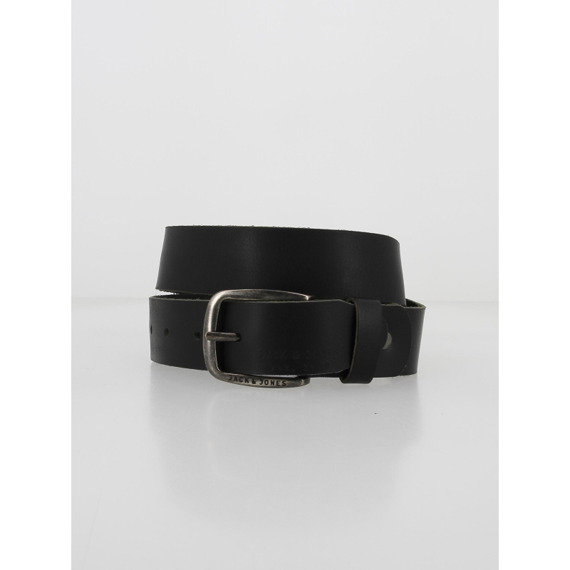 Ceinture en cuir paul noir homme - Jack & Jones