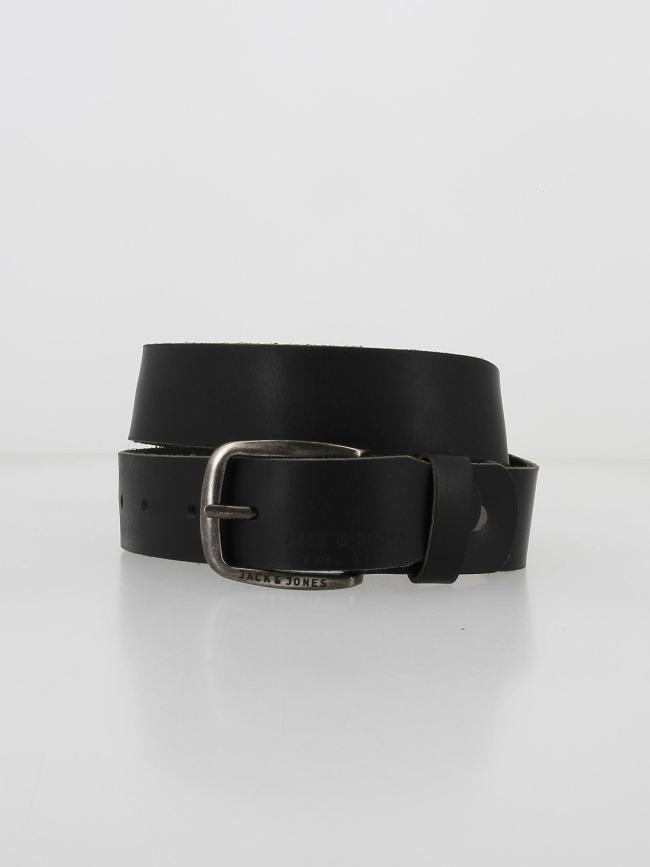 Ceinture en cuir paul noir homme - Jack & Jones