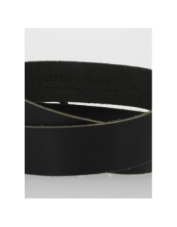 Ceinture en cuir paul noir homme - Jack & Jones