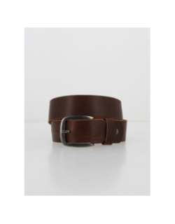 Ceinture en cuir paul marron foncé homme - Jack & Jones