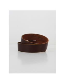 Ceinture en cuir paul marron foncé homme - Jack & Jones