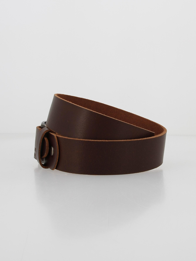 Ceinture en cuir paul marron foncé homme - Jack & Jones