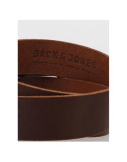 Ceinture en cuir paul marron foncé homme - Jack & Jones