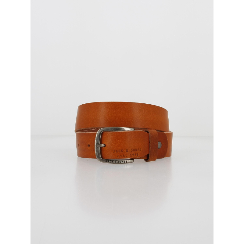 Ceinture en cuir paul marron homme - Jack & Jones