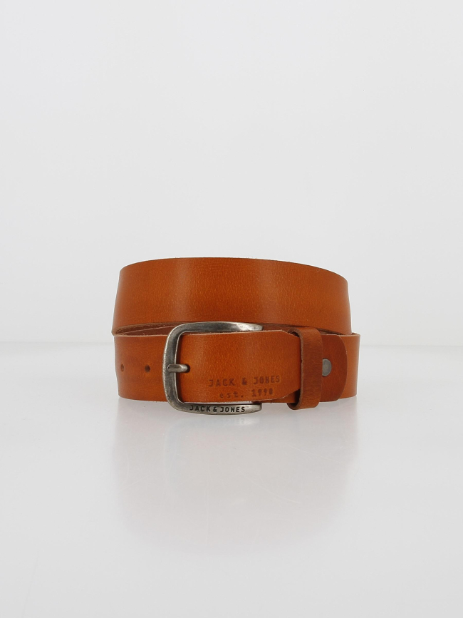 Ceinture en cuir paul marron homme - Jack & Jones