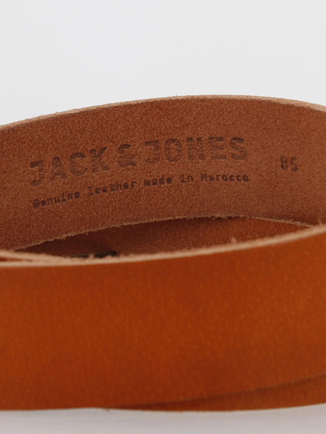 Ceinture en cuir paul marron homme - Jack & Jones