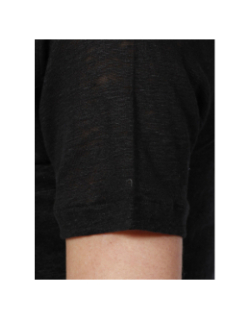 T-shirt en lin noir femme - Calvin Klein