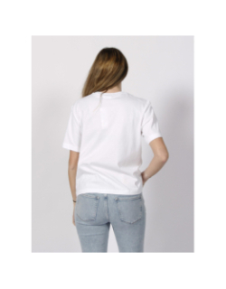 T-shirt coordinates logo blanc femme - Calvin Klein