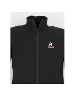 Gilet zippé essential n4 noir homme - Le Coq Sportif