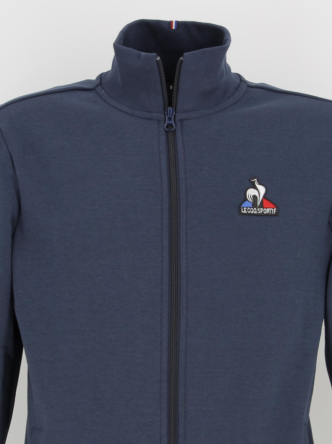 Sweat zippé essential n4 bleu marine homme - Le Coq Sportif