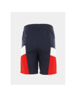 Short de sport tricolore bleu garçon - Adidas