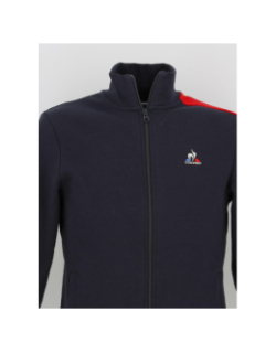 Gilet tricolore bleu marine homme - Le Coq Sportif