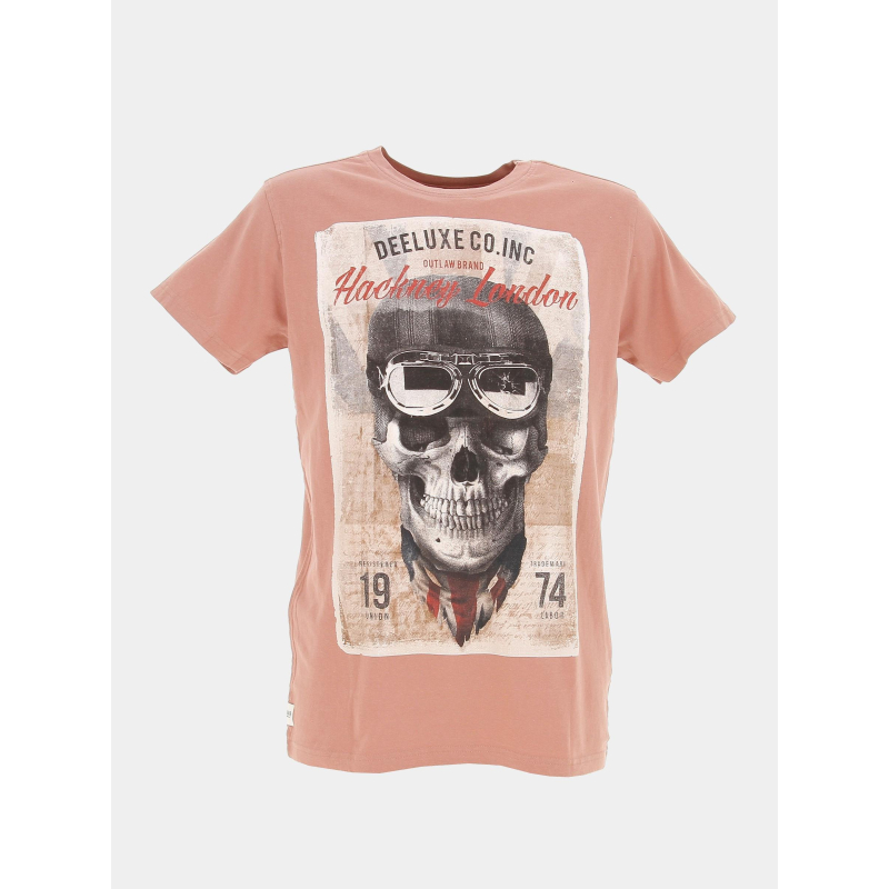 T-shirt clem rose homme - Deeluxe