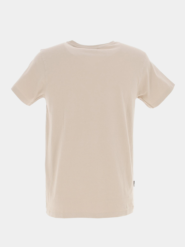 T-shirt ace of spade squelette beige homme - Deeluxe