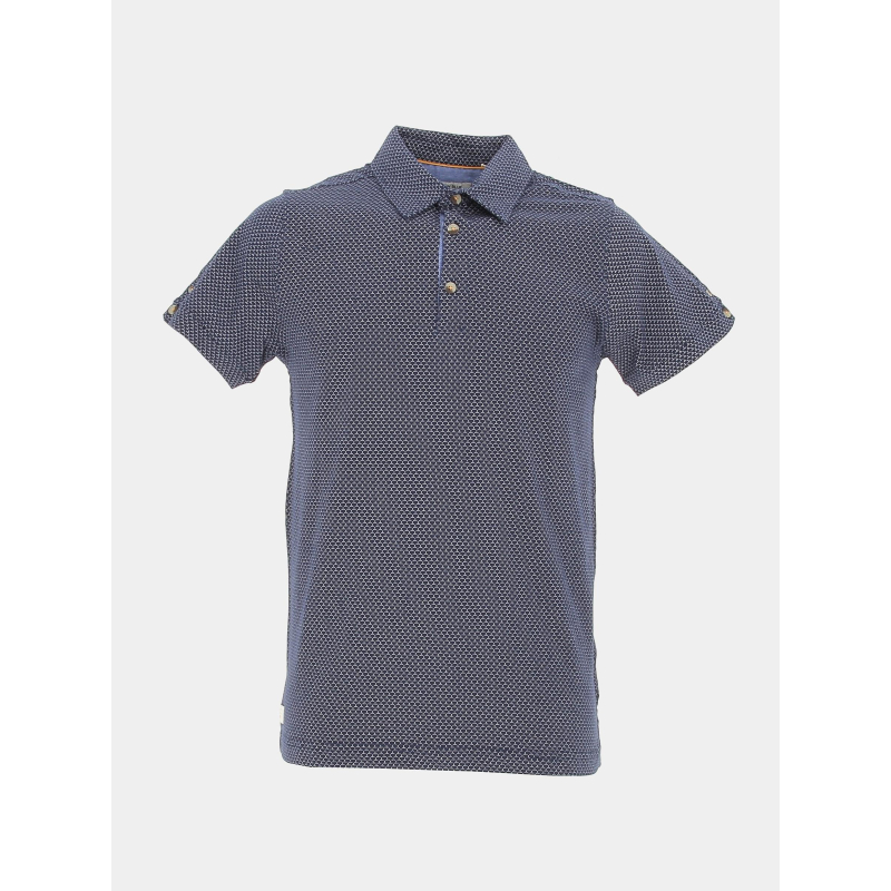 Polo rainleso bleu marine homme - Deeluxe