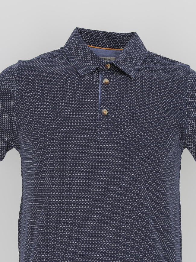 Polo rainleso bleu marine homme - Deeluxe