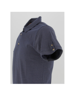 Polo rainleso bleu marine homme - Deeluxe